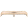 Removable sofa bed solid pine wood 2x(90x190) cm by vidaXL, Beds and slatted bases - Ref: Foro24-820437, Price: 113,07 €, Dis...