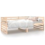 Solid pine wood sofa bed 90x190 cm by vidaXL, Beds and slatted bases - Ref: Foro24-814649, Price: 90,99 €, Discount: %