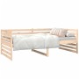 Solid pine wood sofa bed 90x190 cm by vidaXL, Beds and slatted bases - Ref: Foro24-814649, Price: 90,99 €, Discount: %