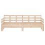 Sofá cama extraíble madera maciza de pino 2x(90x190) cm de vidaXL, Camas y somieres - Ref: Foro24-820382, Precio: 153,73 €, D...