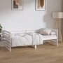 Sofá cama madera maciza de pino blanco 80x200 cm de vidaXL, Camas y somieres - Ref: Foro24-814690, Precio: 140,46 €, Descuent...