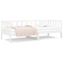 Solid white pine wood sofa bed 90x190 cm by vidaXL, Beds and slatted bases - Ref: Foro24-814645, Price: 115,26 €, Discount: %