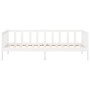 Sofá cama madera maciza de pino blanco 90x190 cm de vidaXL, Camas y somieres - Ref: Foro24-814645, Precio: 115,26 €, Descuent...