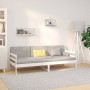 Solid white pine wood sofa bed 90x190 cm by vidaXL, Beds and slatted bases - Ref: Foro24-814640, Price: 118,99 €, Discount: %