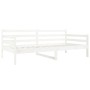 Solid white pine wood sofa bed 90x190 cm by vidaXL, Beds and slatted bases - Ref: Foro24-814640, Price: 118,99 €, Discount: %