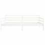 Solid white pine wood sofa bed 90x190 cm by vidaXL, Beds and slatted bases - Ref: Foro24-814640, Price: 118,99 €, Discount: %