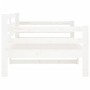 Solid white pine wood sofa bed 80x200 cm by vidaXL, Beds and slatted bases - Ref: Foro24-814680, Price: 121,99 €, Discount: %