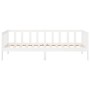 Solid white pine wood sofa bed 80x200 cm by vidaXL, Beds and slatted bases - Ref: Foro24-814685, Price: 166,74 €, Discount: %