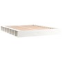 Estructura de cama madera maciza blanco 120x200 cm de vidaXL, Camas y somieres - Ref: Foro24-820682, Precio: 150,61 €, Descue...