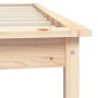 Solid white pine wood bed frame 90x200 cm by vidaXL, Beds and slatted bases - Ref: Foro24-820526, Price: 90,35 €, Discount: %