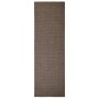 Alfombra de sisal para rascador marrón 80x250 cm de vidaXL, Accesorios de muebles para gatos - Ref: Foro24-3203454, Precio: 8...