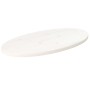 Oval solid white pine wood table top 80x40x2.5 cm by vidaXL, Table tops - Ref: Foro24-824321, Price: 44,99 €, Discount: %