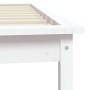 Estructura cama individual madera maciza pino blanco 90x190 cm de vidaXL, Camas y somieres - Ref: Foro24-820572, Precio: 90,0...