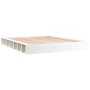 Estructura de cama de madera maciza blanca 200x200 cm de vidaXL, Camas y somieres - Ref: Foro24-820657, Precio: 220,87 €, Des...