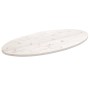 Oval table top solid white pine wood 90x45x2.5 cm by vidaXL, Table tops - Ref: Foro24-824326, Price: 45,99 €, Discount: %