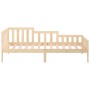 Sofá cama madera maciza de pino 90x200 cm de vidaXL, Camas y somieres - Ref: Foro24-820726, Precio: 69,99 €, Descuento: %