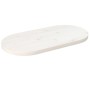 Oval table top solid white pine wood 60x30x2.5 cm by vidaXL, Table tops - Ref: Foro24-824341, Price: 30,61 €, Discount: %