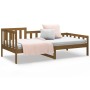 Sofá cama madera maciza de pino marrón miel 90x200 cm de vidaXL, Camas y somieres - Ref: Foro24-820729, Precio: 97,09 €, Desc...