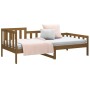 Sofá cama madera maciza de pino marrón miel 90x200 cm de vidaXL, Camas y somieres - Ref: Foro24-820729, Precio: 97,09 €, Desc...