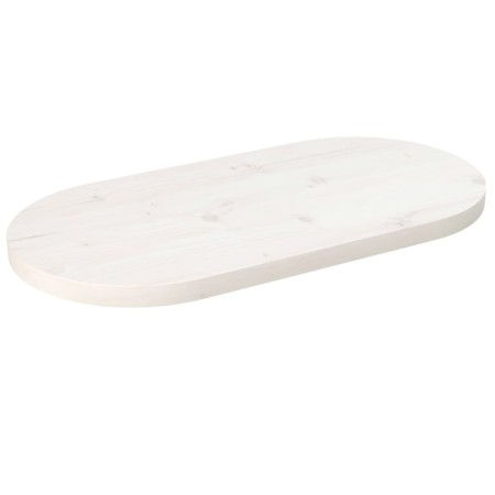 Oval table top solid white pine wood 70x35x2.5 cm by vidaXL, Table tops - Ref: Foro24-824346, Price: 38,09 €, Discount: %