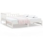 Removable sofa bed solid white pine wood 2x(90x200) cm by vidaXL, Beds and slatted bases - Ref: Foro24-820742, Price: 177,86 ...