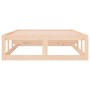 Estructura de cama de madera maciza 90x200 cm de vidaXL, Camas y somieres - Ref: Foro24-820781, Precio: 68,12 €, Descuento: %