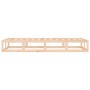 Estructura de cama de madera maciza 90x200 cm de vidaXL, Camas y somieres - Ref: Foro24-820781, Precio: 68,12 €, Descuento: %