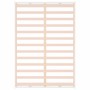 White solid wood bed frame 120x200 cm by vidaXL, Beds and slatted bases - Ref: Foro24-820792, Price: 102,89 €, Discount: %