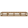 Estructura de cama de madera maciza marrón miel 100x200 cm de vidaXL, Camas y somieres - Ref: Foro24-820789, Precio: 112,87 €...