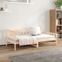 Solid pine wood sofa bed 80x200 cm by vidaXL, Beds and slatted bases - Ref: Foro24-820721, Price: 105,14 €, Discount: %