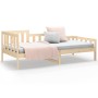 Solid pine wood sofa bed 80x200 cm by vidaXL, Beds and slatted bases - Ref: Foro24-820721, Price: 105,14 €, Discount: %