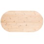 Tablero de mesa ovalado madera maciza de pino 90x45x2,5 cm de vidaXL, Tableros para mesas - Ref: Foro24-824355, Precio: 43,99...