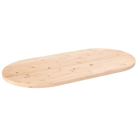 Oval table top solid pine wood 110x55x2.5 cm by vidaXL, Table tops - Ref: Foro24-824365, Price: 60,05 €, Discount: %