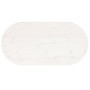 Oval solid white pine wood table top 100x50x2.5 cm by vidaXL, Table tops - Ref: Foro24-824361, Price: 61,43 €, Discount: %