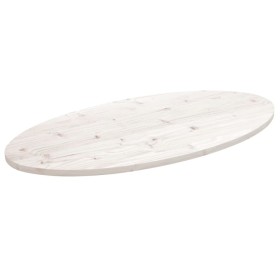 Oval table top solid white pine wood 110x55x2.5 cm by vidaXL, Table tops - Ref: Foro24-824336, Price: 75,81 €, Discount: %