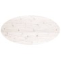 Oval table top solid white pine wood 110x55x2.5 cm by vidaXL, Table tops - Ref: Foro24-824336, Price: 75,81 €, Discount: %