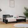 Removable sofa bed solid black pine wood 2x(90x200) cm by vidaXL, Beds and slatted bases - Ref: Foro24-820745, Price: 176,44 ...