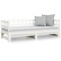 Removable sofa bed solid white pine wood 2x(80x200) cm by vidaXL, Beds and slatted bases - Ref: Foro24-820767, Price: 172,69 ...