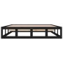 Estructura de cama de madera maciza negra super king 180x200 cm de vidaXL, Camas y somieres - Ref: Foro24-820815, Precio: 152...