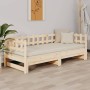 Sofá cama extraíble madera maciza de pino 2x(90x190) cm de vidaXL, Camas y somieres - Ref: Foro24-820776, Precio: 141,97 €, D...