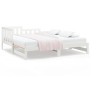 Removable sofa bed solid white pine wood 2x(90x190) cm by vidaXL, Beds and slatted bases - Ref: Foro24-820747, Price: 174,03 ...