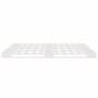 Solid white pine wood pallet bed 200x200 cm by vidaXL, Beds and slatted bases - Ref: Foro24-821413, Price: 171,58 €, Discount: %