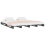 Solid pine wood pallet bed 160x200 cm by vidaXL, Beds and slatted bases - Ref: Foro24-821404, Price: 205,40 €, Discount: %