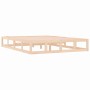 Estructura de cama de madera maciza 160x200 cm de vidaXL, Camas y somieres - Ref: Foro24-820806, Precio: 97,39 €, Descuento: %