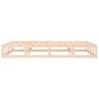 Estructura de cama de madera maciza 160x200 cm de vidaXL, Camas y somieres - Ref: Foro24-820806, Precio: 97,39 €, Descuento: %