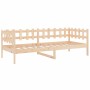 Sofá cama madera maciza de pino 90x200 cm de vidaXL, Camas y somieres - Ref: Foro24-820756, Precio: 95,05 €, Descuento: %