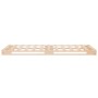 Estructura de cama madera maciza de pino 100x200 cm de vidaXL, Camas y somieres - Ref: Foro24-3120122, Precio: 141,99 €, Desc...