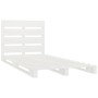 Solid white pine wood bed frame 100x200 cm by vidaXL, Beds and slatted bases - Ref: Foro24-3120123, Price: 143,49 €, Discount: %