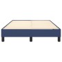 Estructura de cama de tela azul 120x200 cm de vidaXL, Camas y somieres - Ref: Foro24-3120506, Precio: 101,30 €, Descuento: %