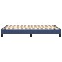 Estructura de cama de tela azul 120x200 cm de vidaXL, Camas y somieres - Ref: Foro24-3120506, Precio: 101,30 €, Descuento: %